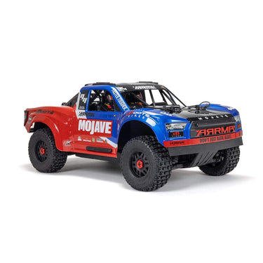 Arrma 1/8 Mojave 4X4 BLX 4S Desert Truck (Blue/Red) ARA4404T2